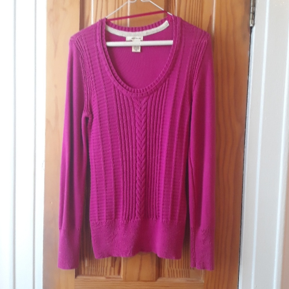 DKNY Fuschia Sweater